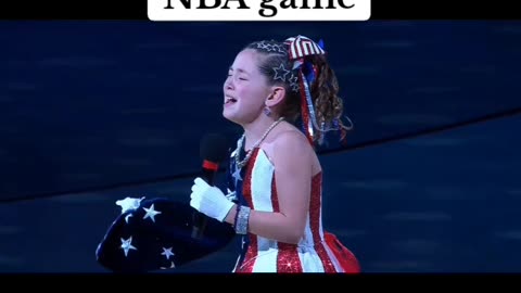 8yr old girl goes viral again after singing the anthem