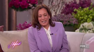 Crazy Kamala Can't Stop Laughing As She Recalls "We Did It Joe!" Moment