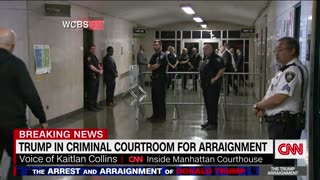 CNN Anchor explains who walked into Manhattan court with Trump