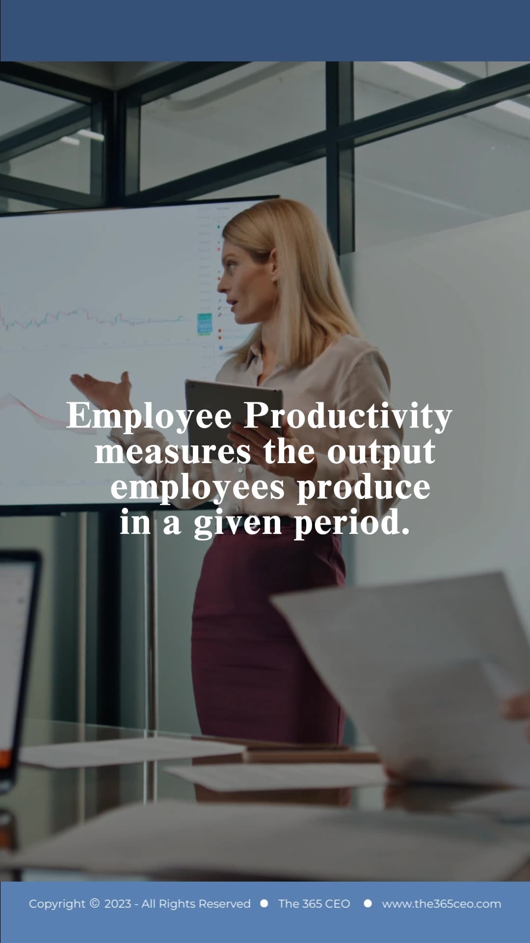 Ceo Kpis Employee Productivity As A Key Performance Indicator Kpi