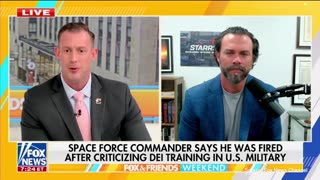 WATCH: Former Space Force Officer Allegedly Fired Over DEI Remarks Speaks Out