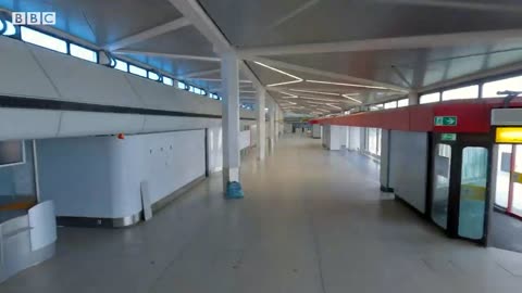 Inside Berlin's Tegel airport three years after it closed..