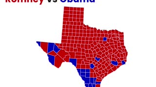Texas's 20-Year County Level Presidential Election Shifts: Unpacking Trump's Impact in 20 Seconds