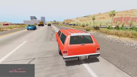 A Selection of Gaming Car Accidents #1 - CrashDriven #1 - BeamNG DRIVE