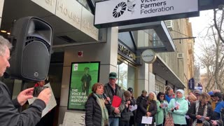 Farmers Being Destroyed - Victorian Farmers Federation Selling out our farmers - Billboard Battalion