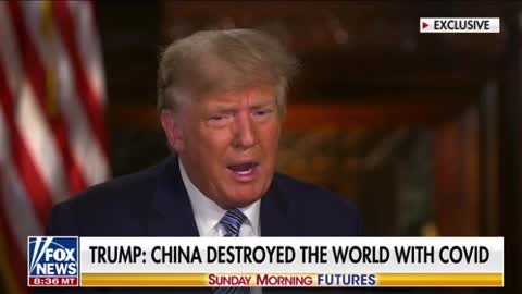 President Trump Interview with Maria Bartiromo Part 2 - China destroyed the world