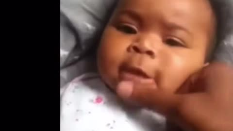 Beatboxing baby meme but it gets faster and faster