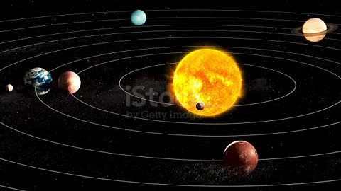 Sun and Planets of the Solar System - A Mesmerizing 3D Animation