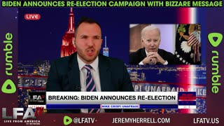 BIDEN'S BIZZARE PRESIDENTIAL ANNOUNCEMENT!