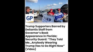 DeSantis barrs Trump supporters