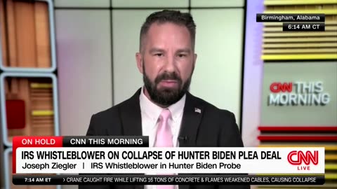 CNN's Poppy Harlow Honors IRS Whistleblower's Bravery For Testifying Against Hunter Biden