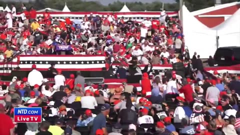 PRESIDENT TRUMP SHOT IN ASSASSINATION ATTEMPT AT RALLY. THEY JUST TRIED TO KILL DONALD TRUMP.