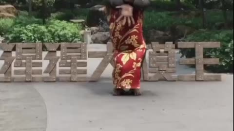 Monkey dance #animal #dance #funny #comedy #shots