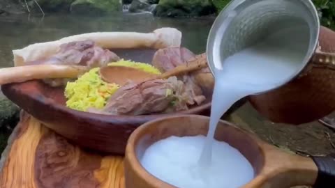 Lamb shank in pressure cooker pot