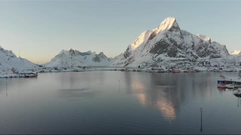 water and mountain