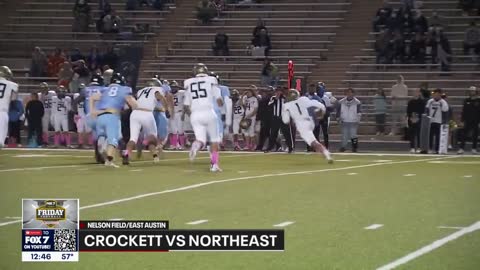 Crockett makes first playoff trip since 2017 with win over Northeast FOX 7 Austin