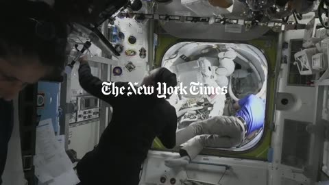 Spacewalk Canceled After Spacesuit Coolant Leak