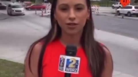This reporter can’t catch a break