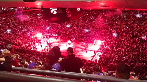 RAPTORS GAME TIP OFF IN TORONTO (DEC 7TH, 2022)