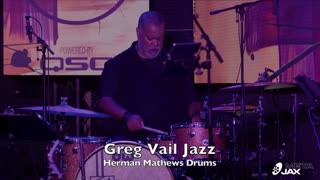 GREG VAIL JAZZ AT CAMPUS JAX - Falling Gracefully Tenor Sax, blues shuffle, Saxophone feature