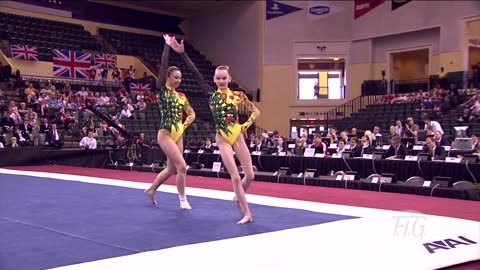 2012 Acrobatic Gymnastics Worlds LAKE BUENA VISTA - Womens Mens Pair Finals - We are Gymnastics!