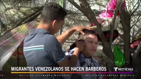Migrantes venezolanos apelan a creatividad para sobrevivir _ Noticias Telemundo