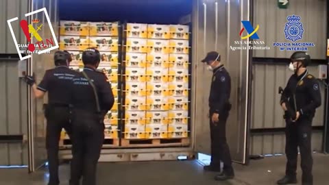 Detenidas cinco personas en España y Holanda vinculadas a más de 2.300 kilos de cocaína