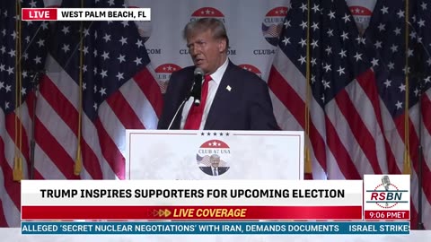 President Trump's Full Speech at Club 47 in West Palm Beach, FL (10/11/23)