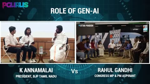 #Viral • K. Annamalai vs Rahul Gandhi • Role of Gen-AI • Who Explained it Better? You Decide