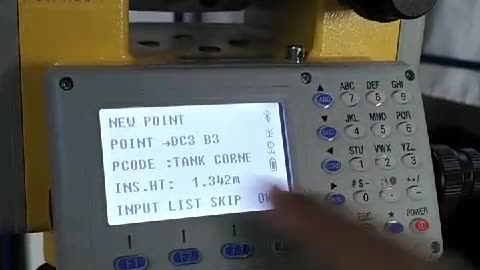 South Total station Resction method