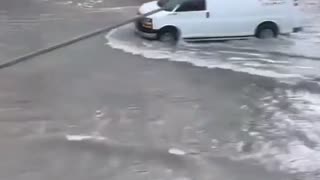 Florida - Flooding in Fort Myers Beach