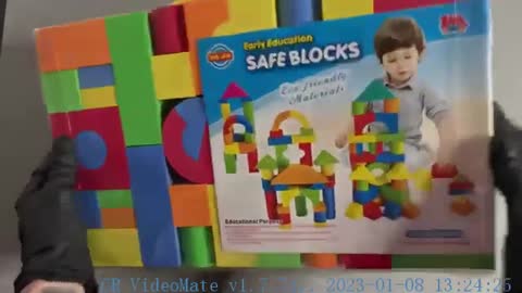 UNIH Foam Building Blocks for Toddlers Review