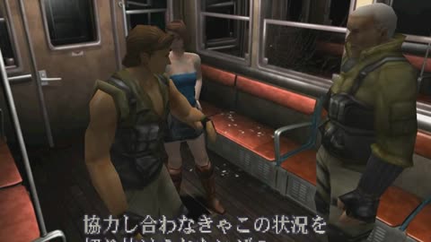 Resident Evil 3 NEMESIS VS STARS JILL RUN TRAIN TALK UMBRELLA MEMBERS