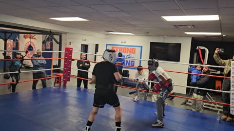 Joey sparring Jacob 2. 2/29/24