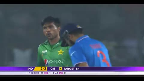 Mohammed amir blowing