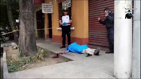 Moto-sicarios le quitan la vida a peatón en zona 1