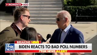 CHECK THE POLLS, JACK! BIden, Doocy in Tense Exchange Over Joe's Polling Numbers