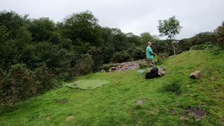 Breaking down the Lanshan 2 tent speedlapse. Dartmoor