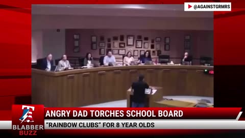 Angry Dad Torches School Board