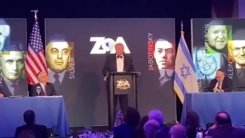 DONALD TRUMP MAKES ANTISIMITIC REMARK WHILE BEING THE 8TH MASON TO WIN THE RARE THEODOR HERZL MEDALLION
