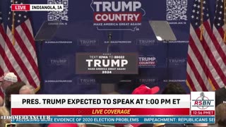 LIVE: Trump Delivers Remarks at Caucus Rally in Indianola, Iowa - 1/14/24