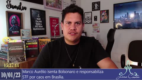 Marco Aurélio isenta Bolsonaro e responsabiliza STF por caos em Brasília.