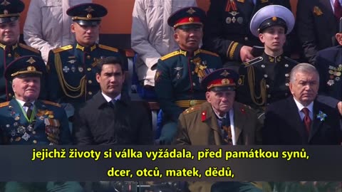 Projev Vladimira Putina k 78. výročí Dne vítězství ve Velké vlastenecké válce 9.5.2023
