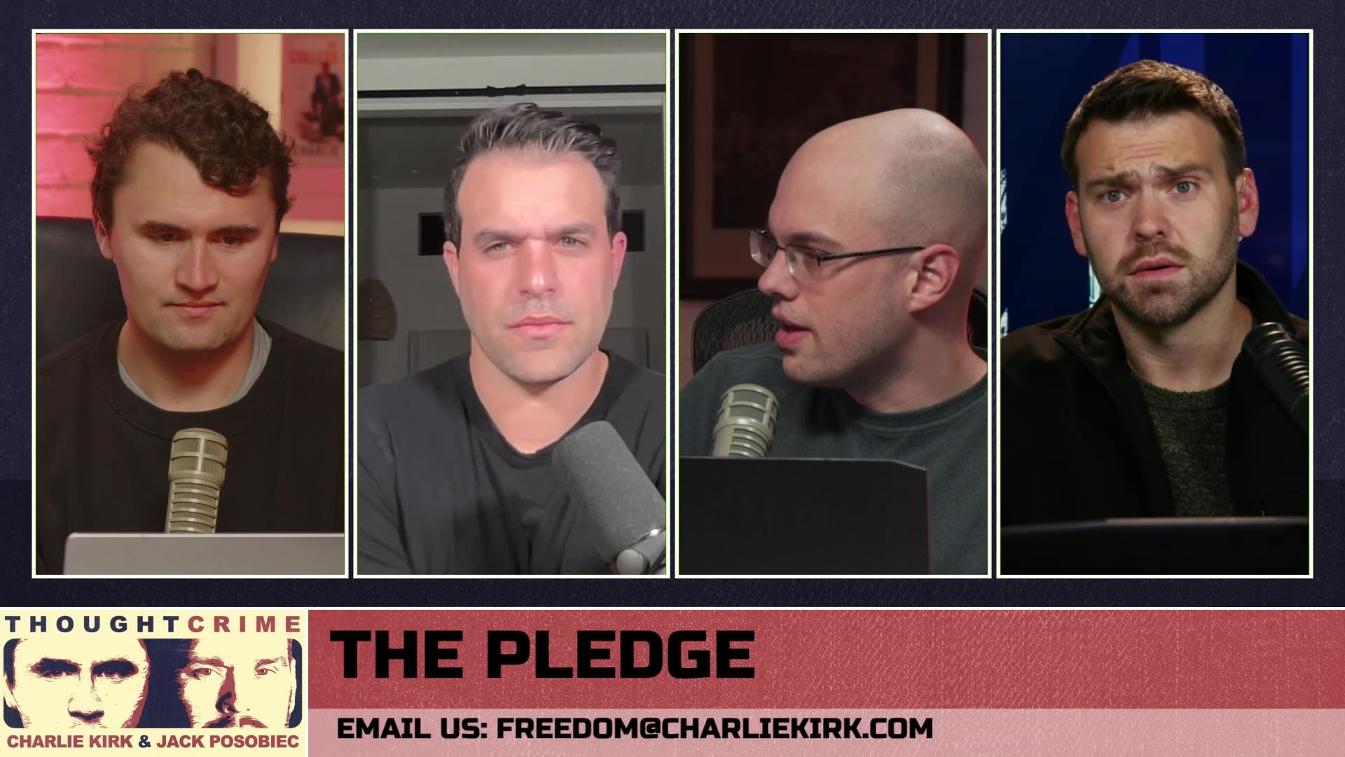 Charlie Kirk's 2024 Pledge: Let's Send A Message to Our Disturbed