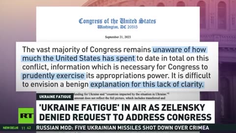 Zelensky Denied Request To Address US Congress