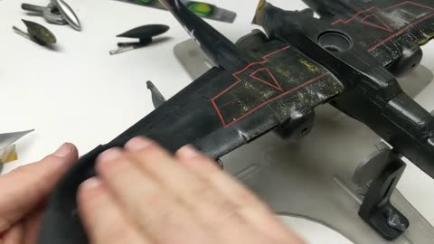Full Build - 1_48 P-61 Black Widow Working