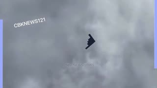 B-2 Spirit Bomber Flying Over Minnesota