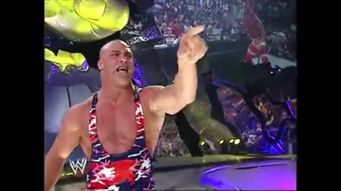 Kurt Angle, Hulk Hogan & Stephanie McMahon Segment SD August 1, 2002