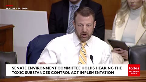 'A War On Plastics'- Markwayne Mullin Hammers EPA Over Proposed Chemical Regulations