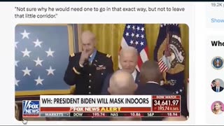 Joker BO'Biden's mask debacle